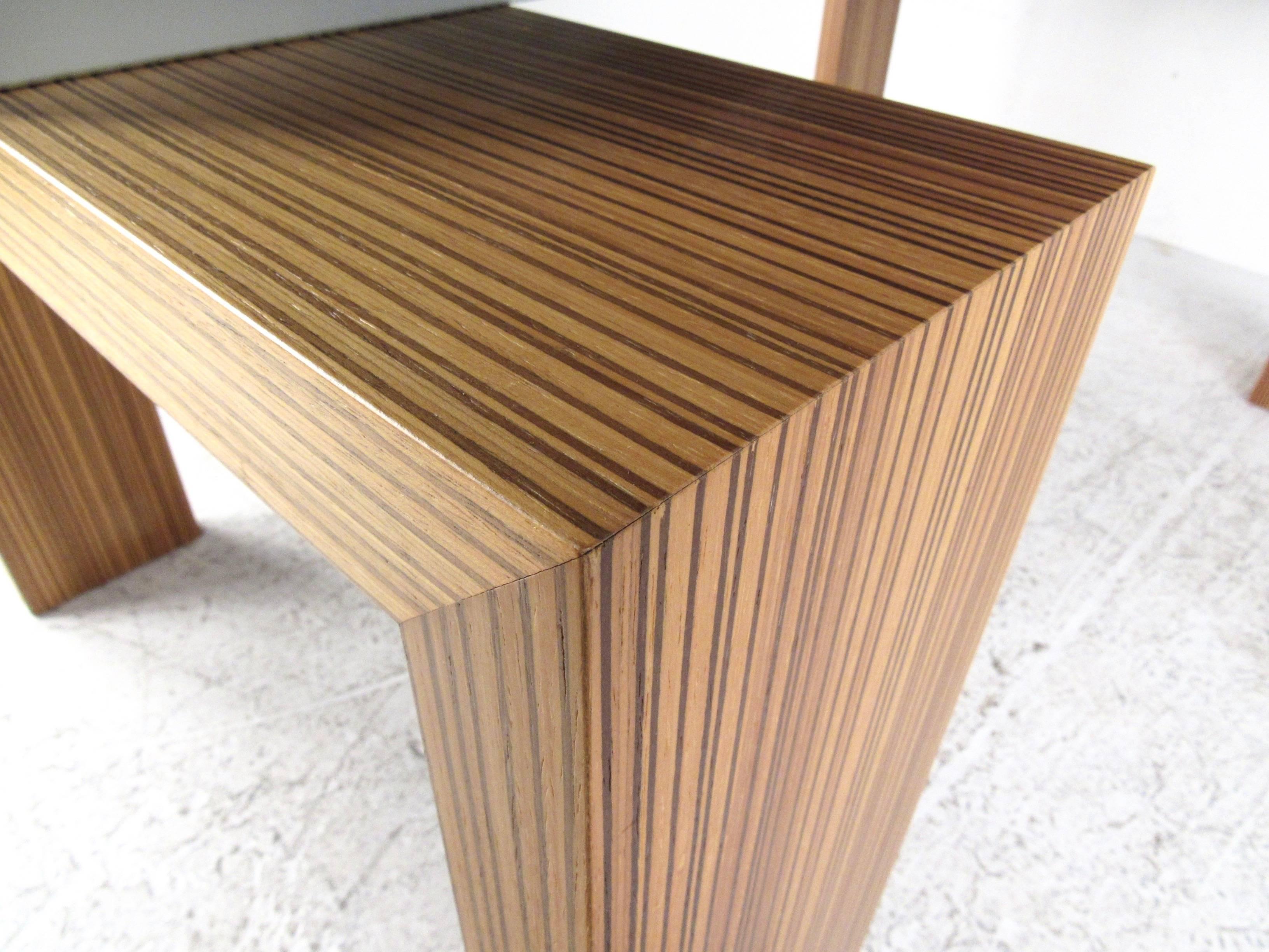 Contemporary Tonin Casa Extendible Dining Table