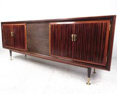Italian Modern Rosewood Sideboard after Osaldo Borsani