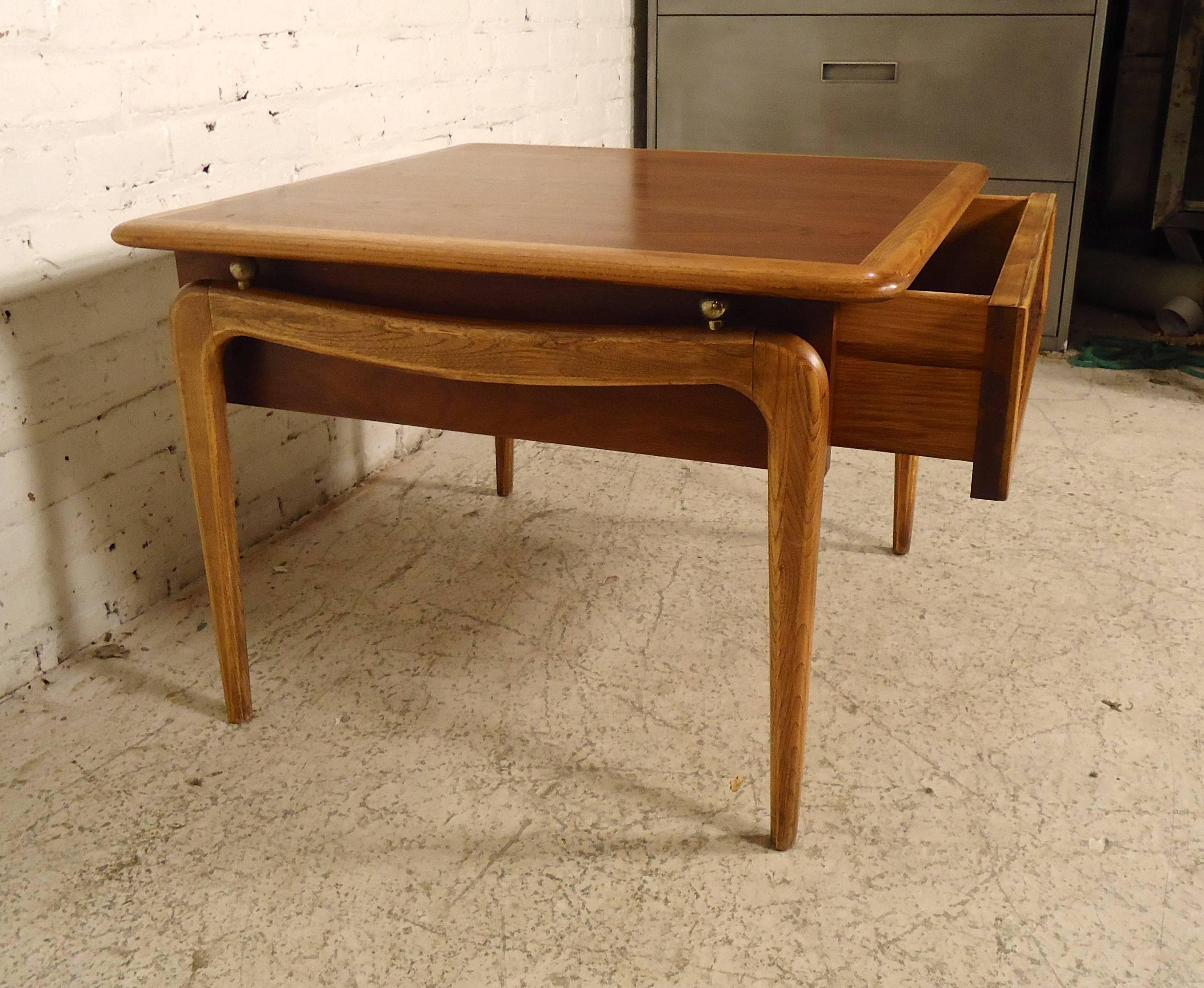 lane mid century side table