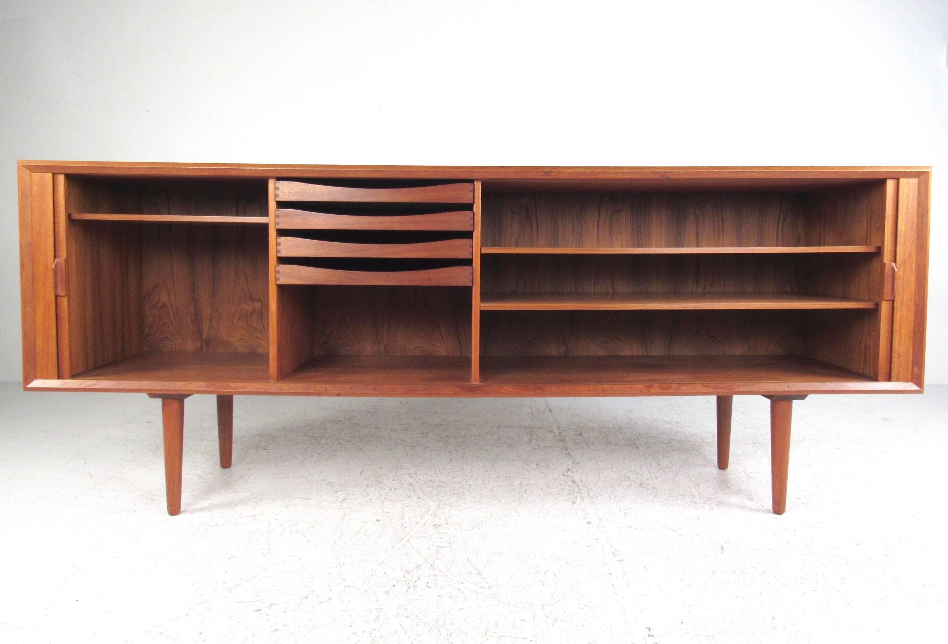 modern teak sideboard