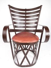 Decorative Modern Sculptural Armchair