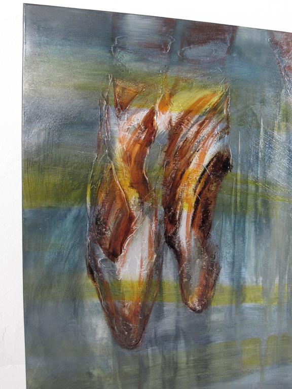 Modern Abstract Acrylic Painting For At 1stdibs Modern Abstract Acrylic Painting In Good Condition For Brooklyn Ny
