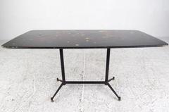 Mid-Century Modern Hand-Painted Italian Coffee Table