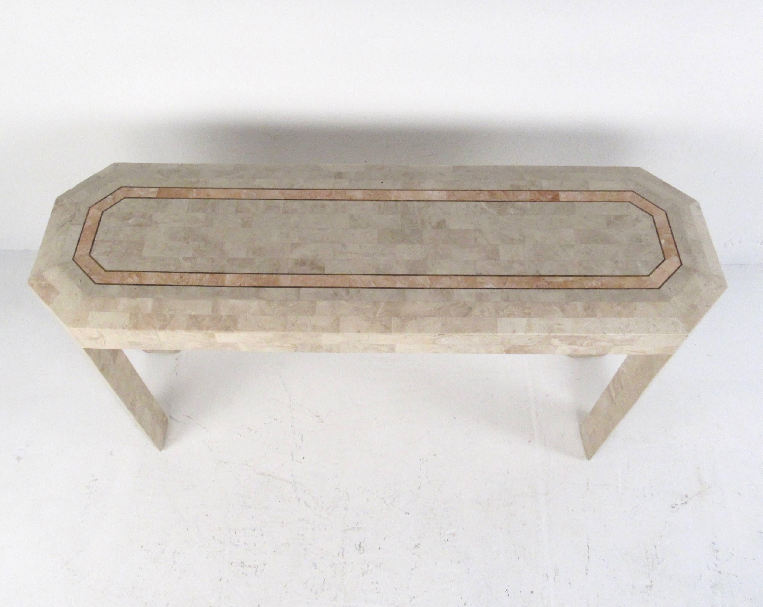 stone sofa table