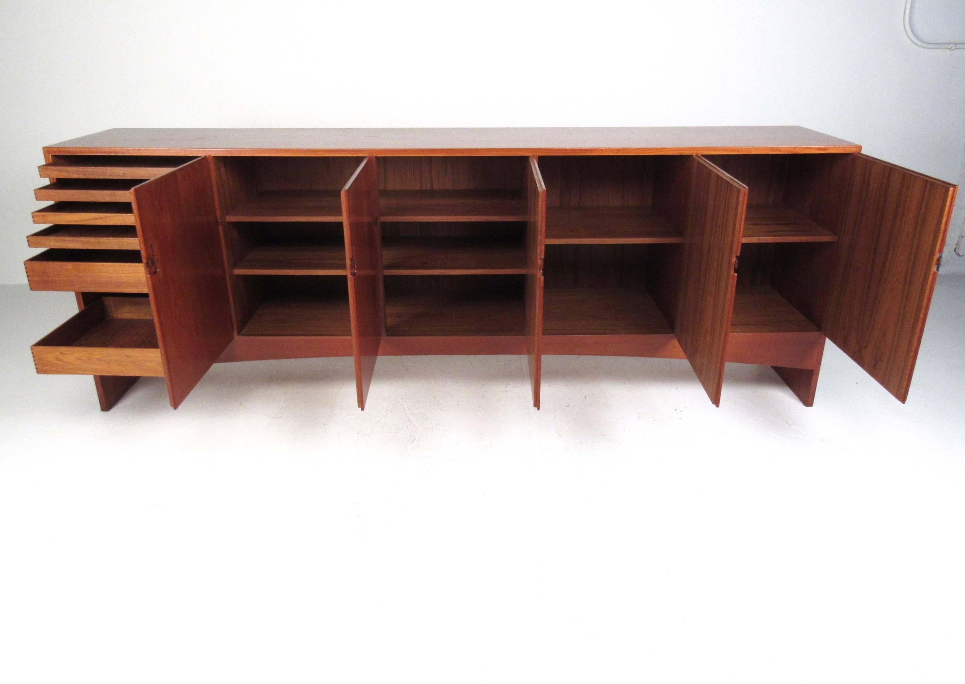 modern office credenza