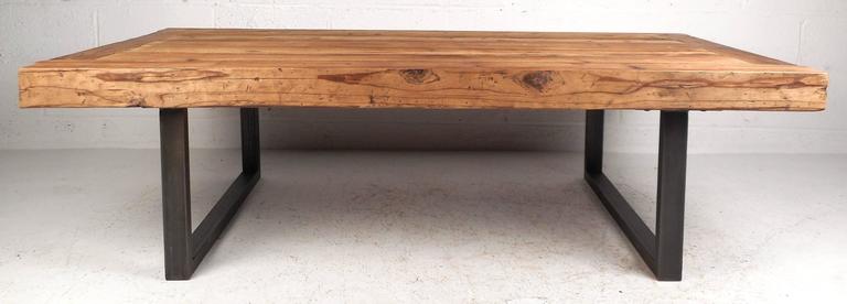 Mid-Century Modern Style Industrial Work Table For Sale at ...