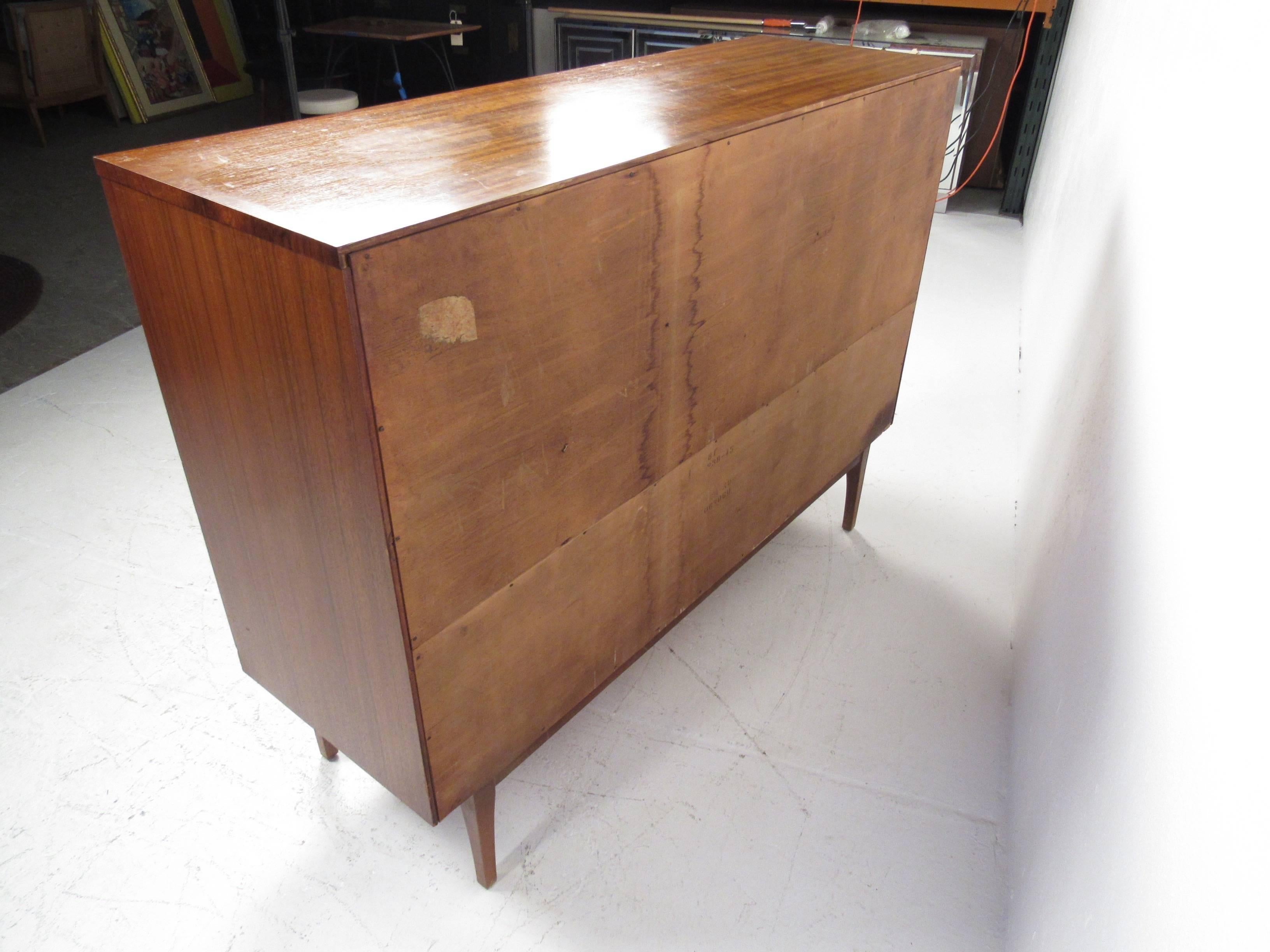 Mid-20th Century Rare Mid-Century Modern Armoire Dresser by Lane