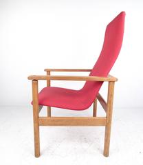 Mid-Century Modern High Back Lounge Chair by Parker Knoll