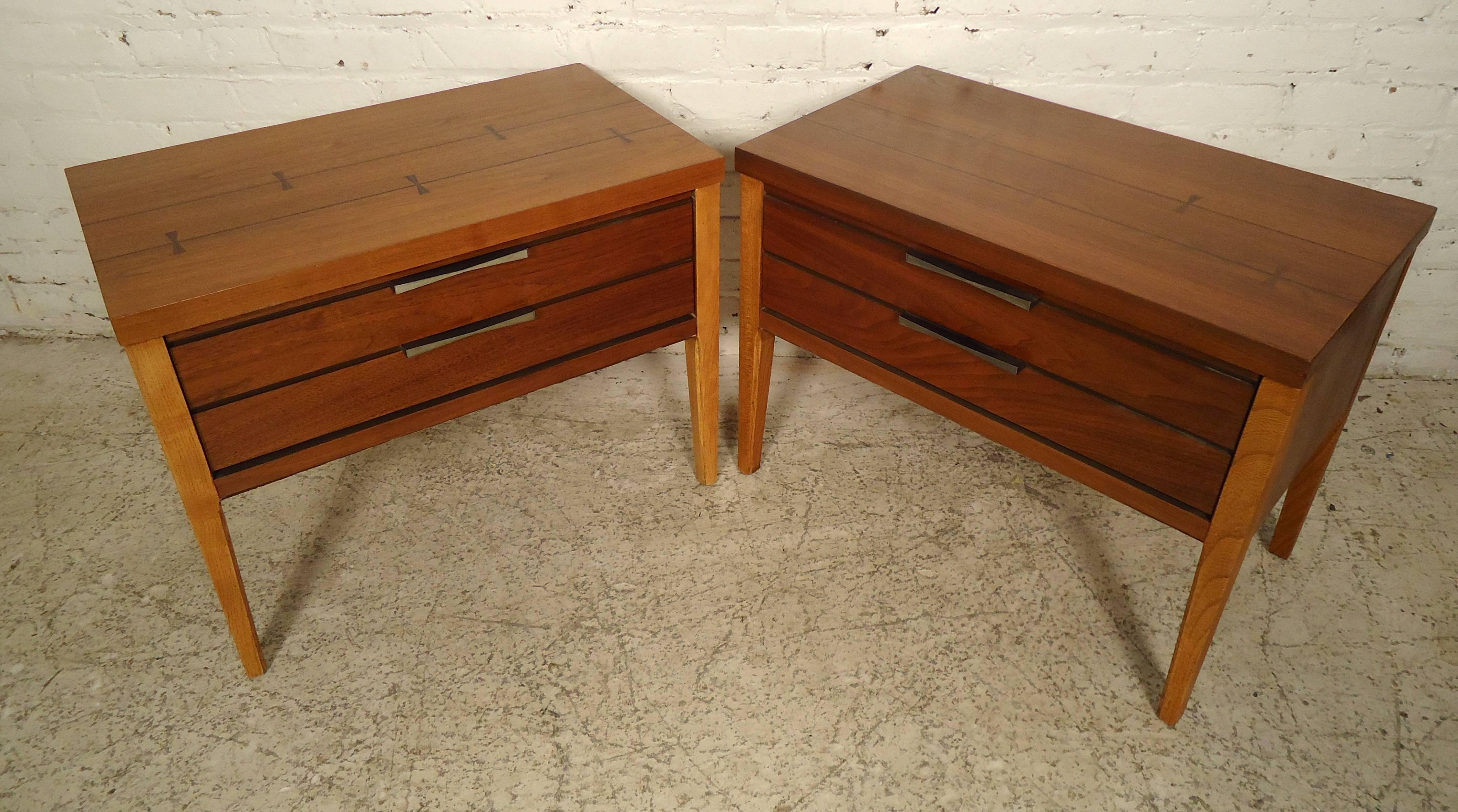 Mid-Century Modern Side Tables by Lane In Good Condition In Brooklyn, NY