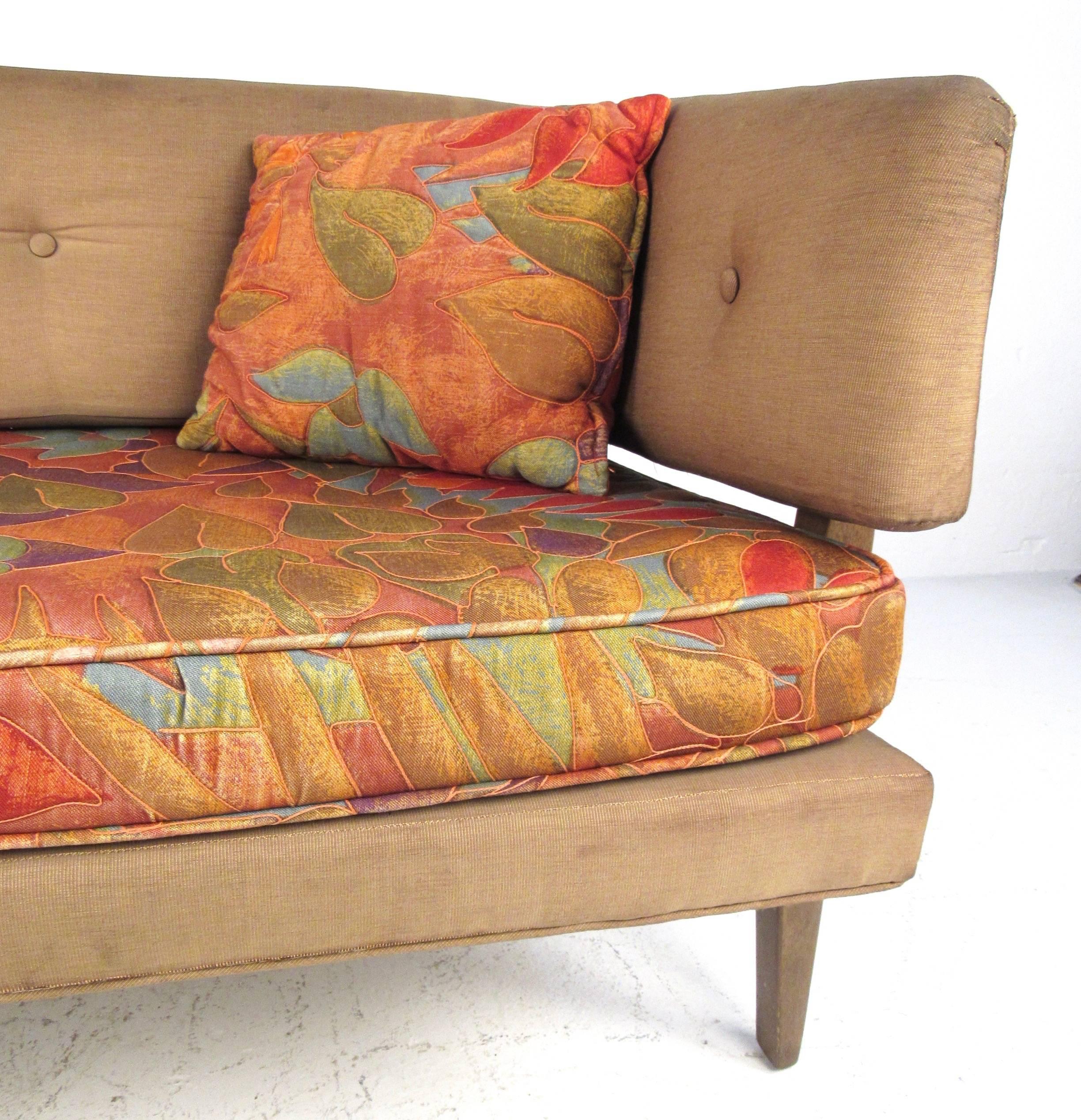 American Mid-Century Edward Wormley Sculptural Sofa for Dunbar For Sale