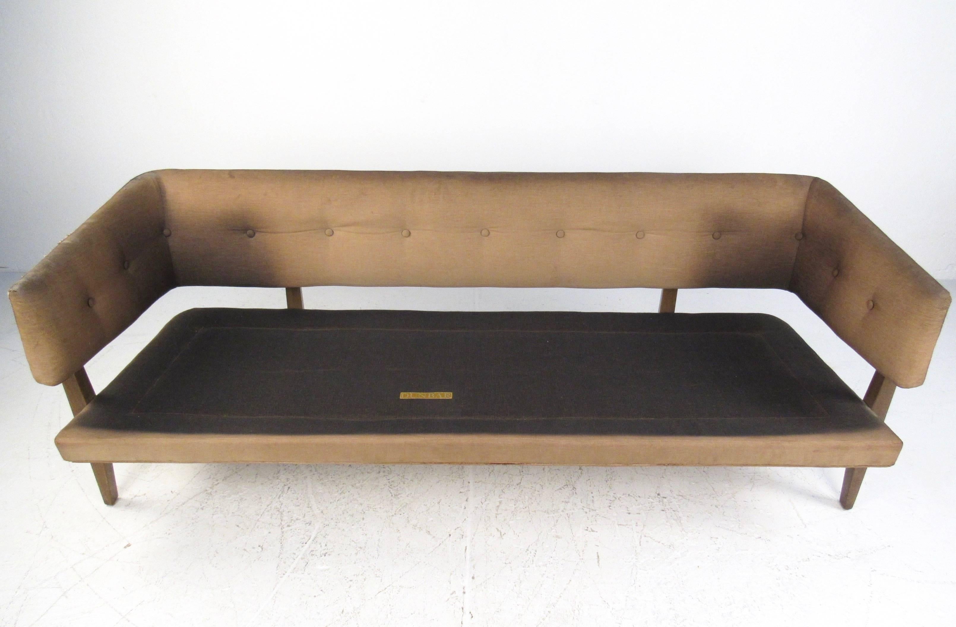 Mid-20th Century Mid-Century Edward Wormley Sculptural Sofa for Dunbar For Sale