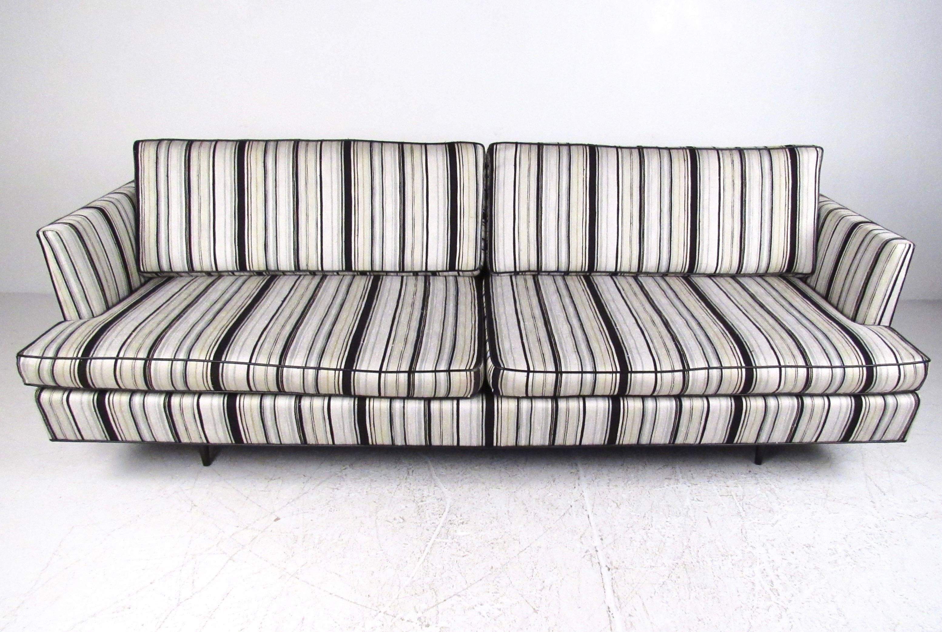 American Vintage Mid-Century Modern Sofa by Dunbar For Sale