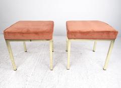 Pair Mid-Century Modern Decorator's Stools