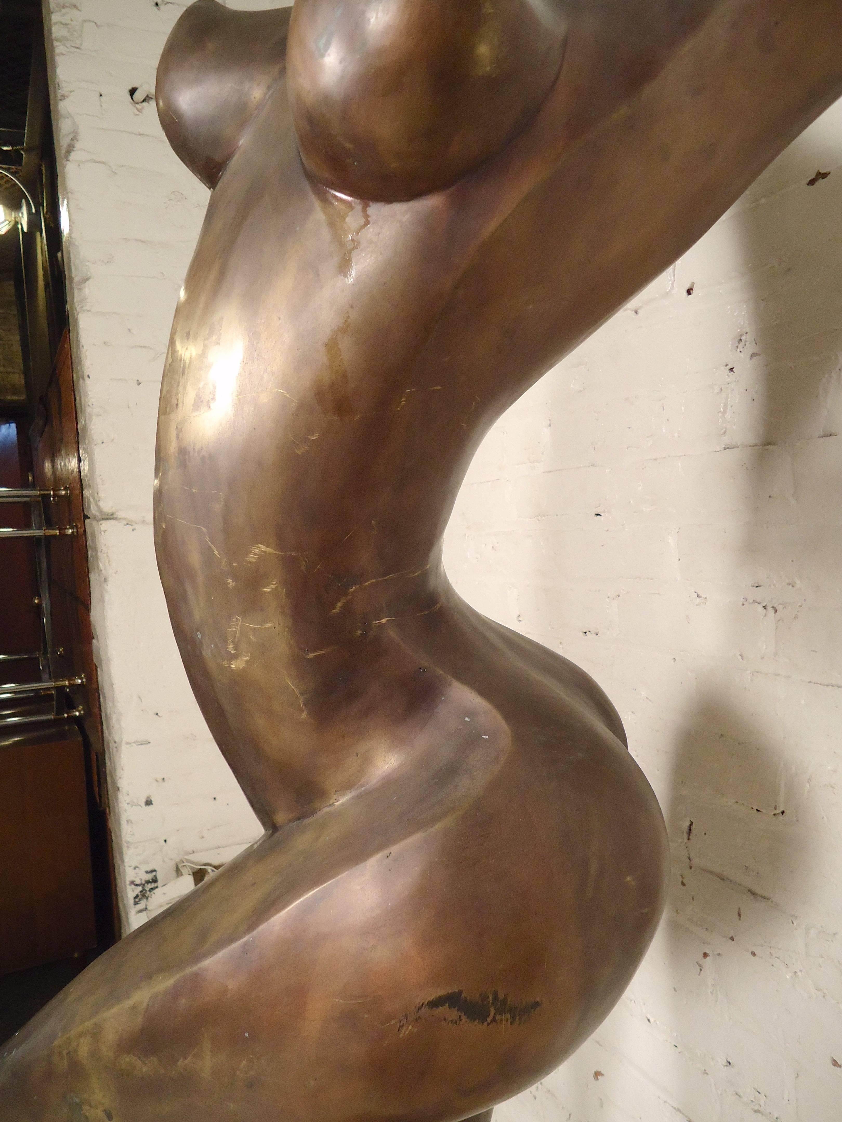Fantastic Abrtract Bronze Figure In Good Condition In Brooklyn, NY