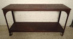 Large Vintage Industrial Rolling Cart