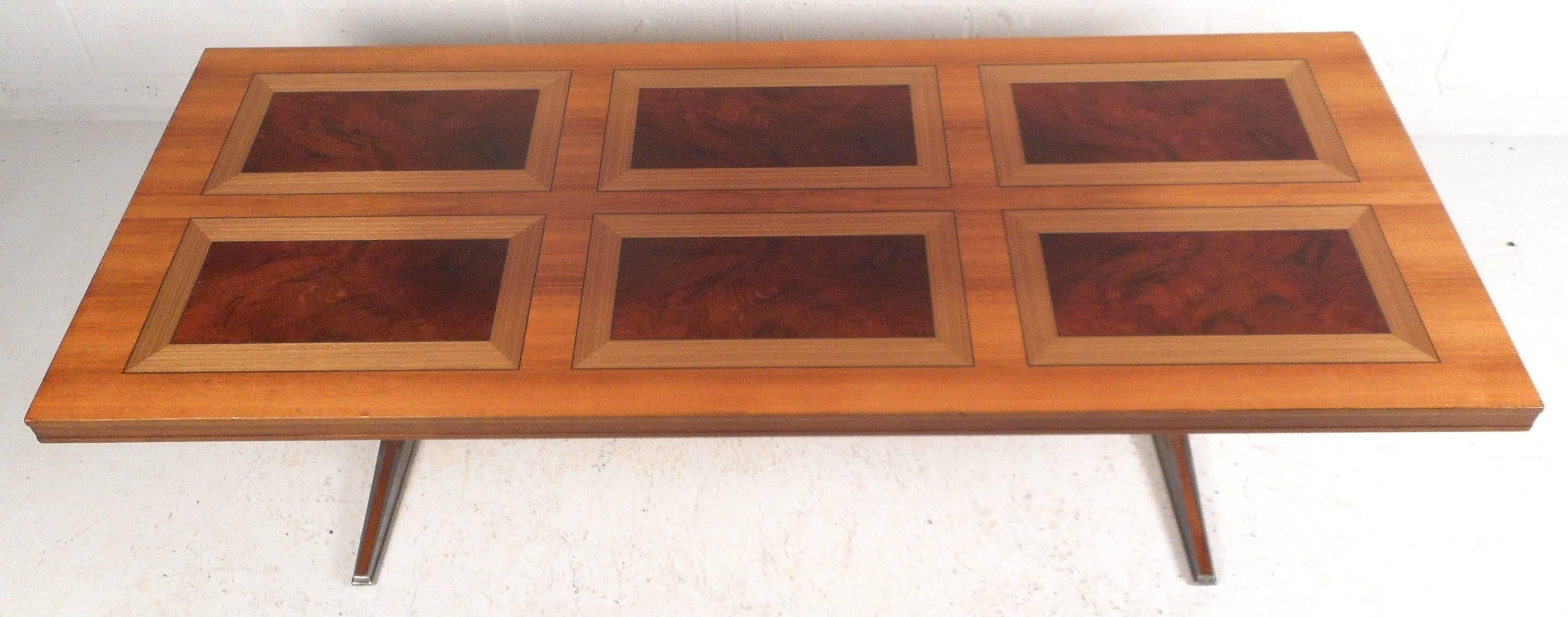 Mid-Century Modern Vintage Danish Adjustable Coffee Table