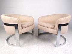 Tufted Club Chairs by Bernhardt