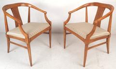 Pair of Mid-Century Modern Side Chairs