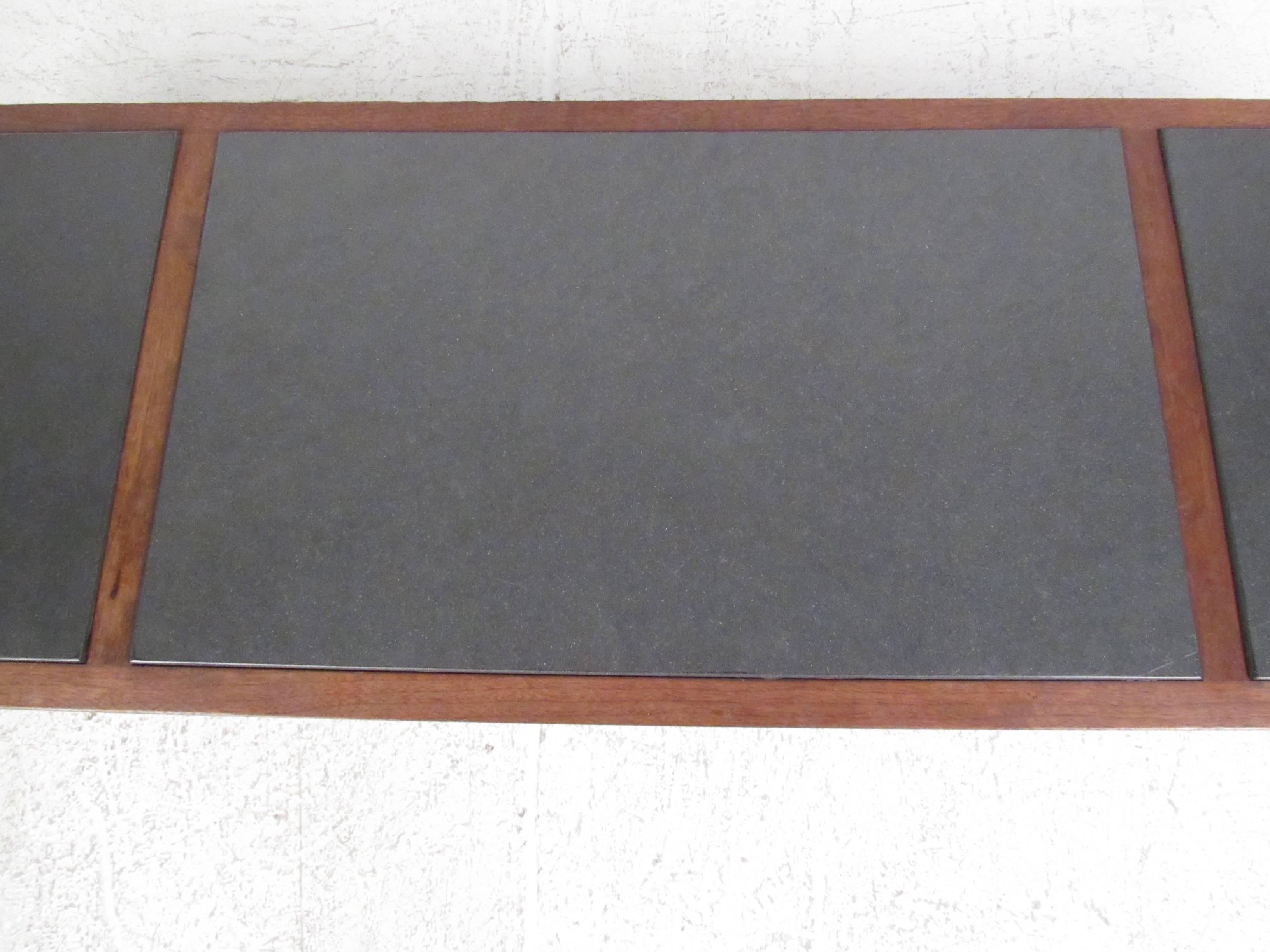 vintage slate coffee table