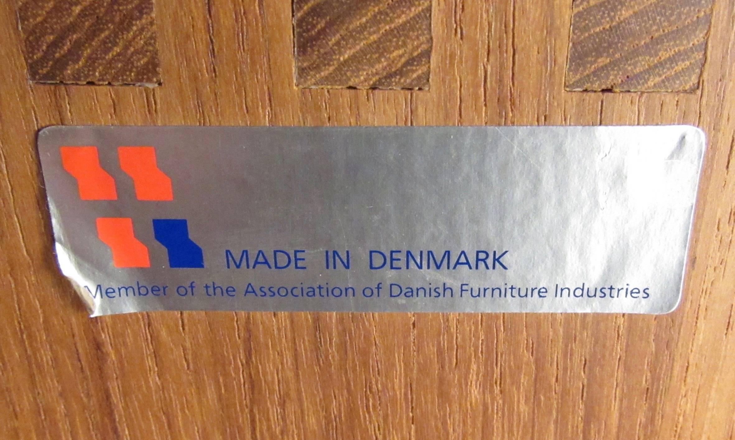 Organic Modernist Teak Desk by the Association of Danish Furniture Industries 1