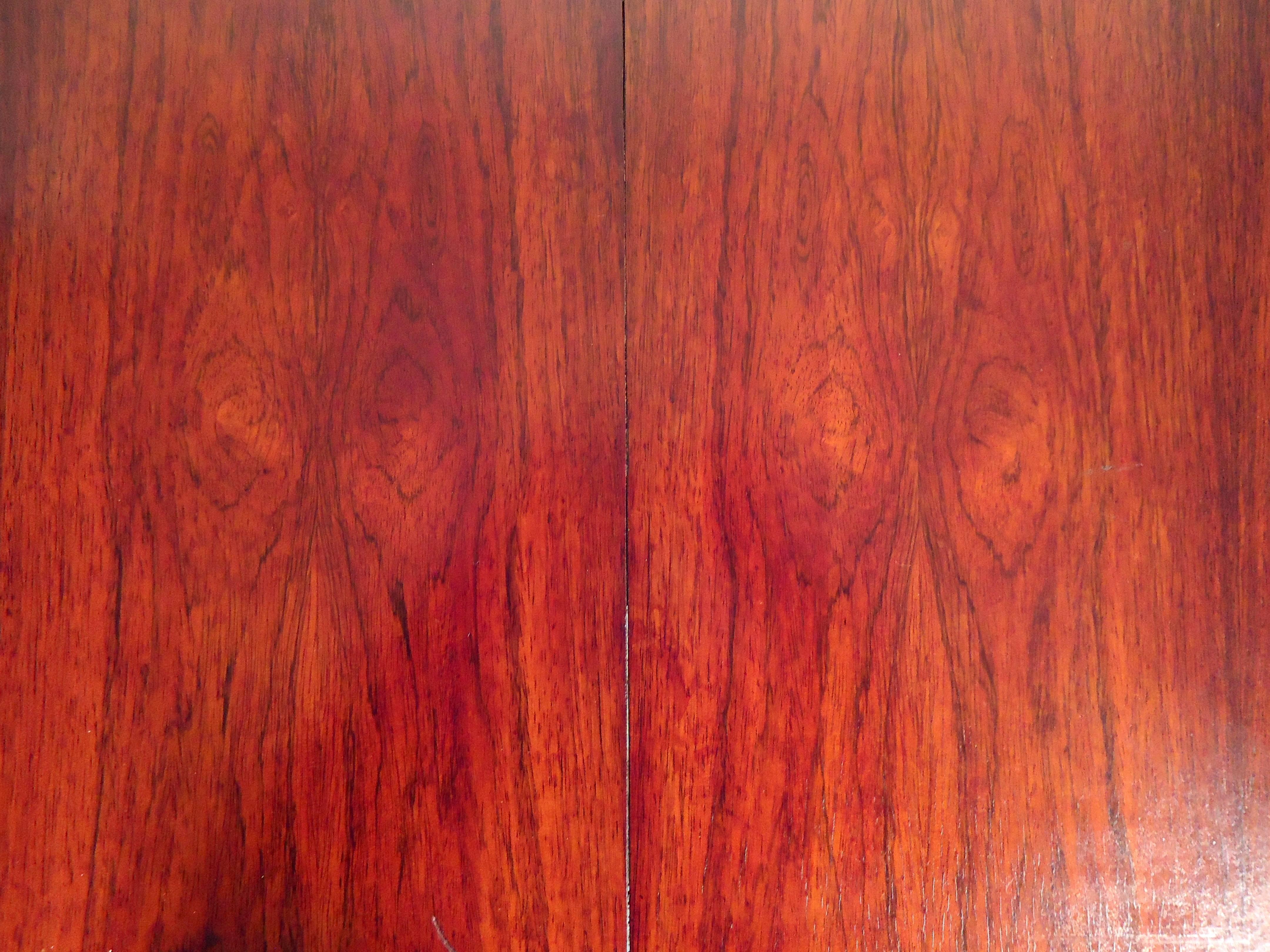 Mid-Century Modern CJ Rosengaarden Designed Dining Table in Rich Rosewood For Sale
