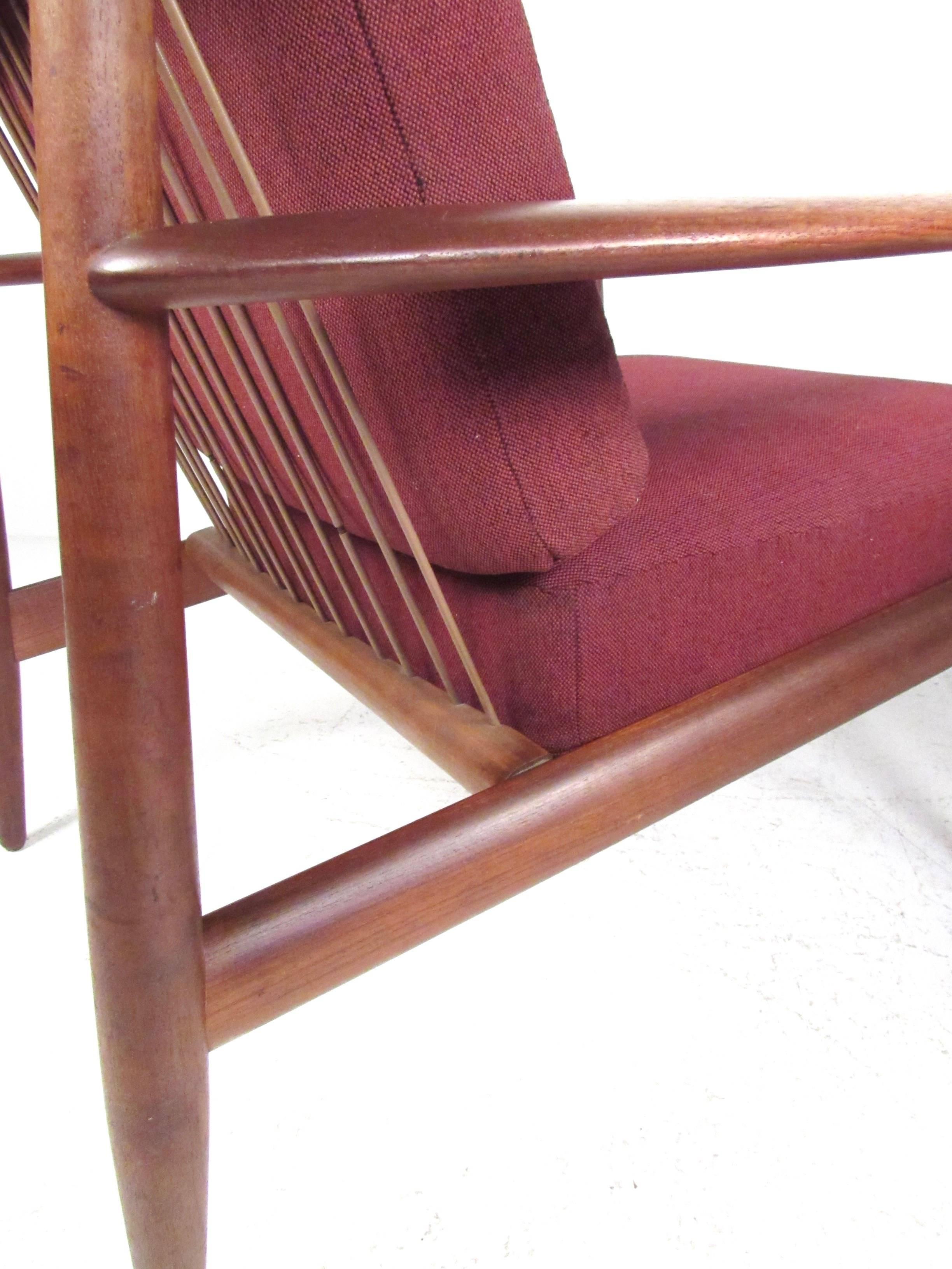 Mid-20th Century Grete Jalk Lounge Chairs for France & Daverkosen