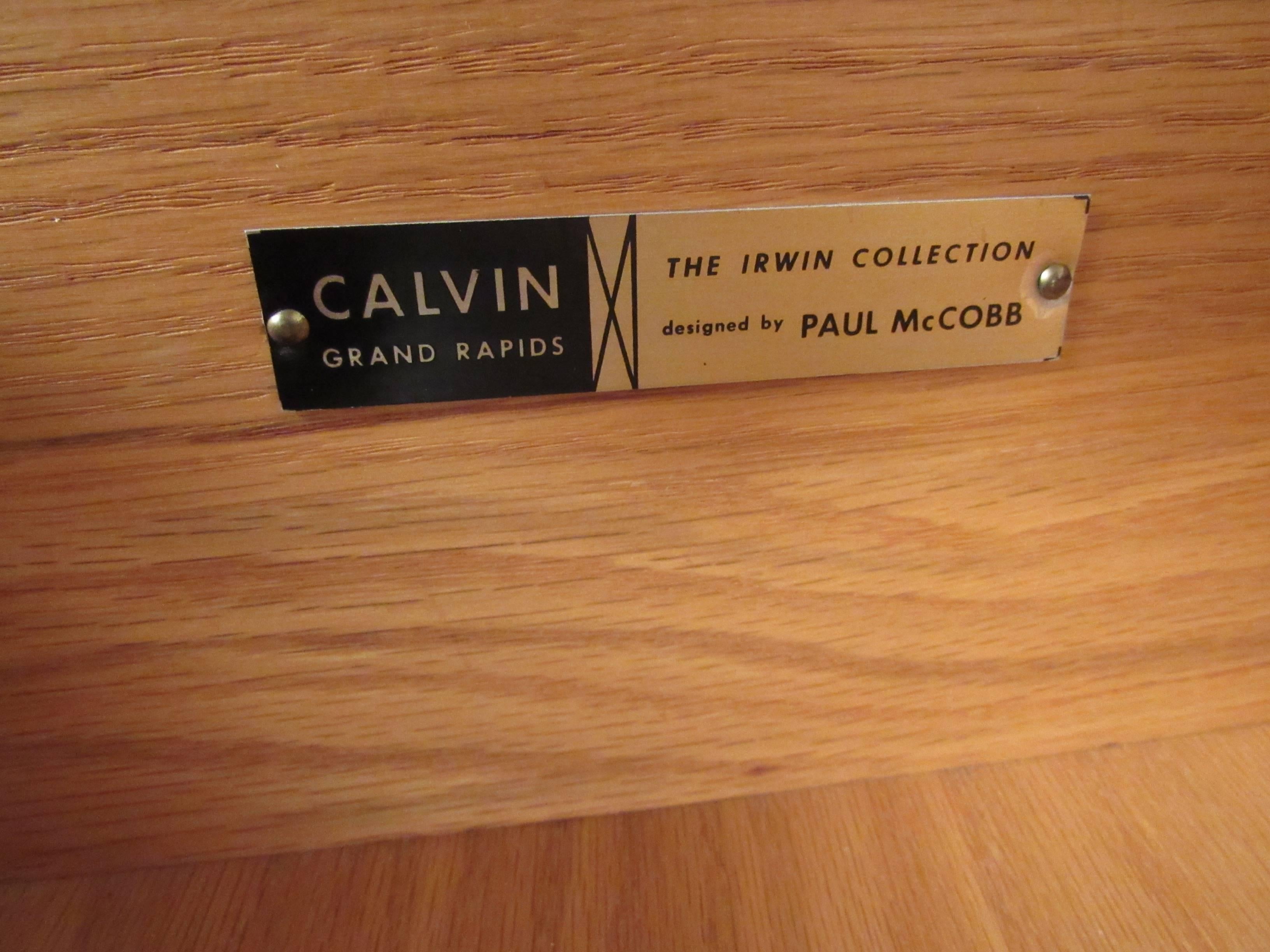 Paul McCobb Calvin Group Sideboard In Good Condition In Brooklyn, NY