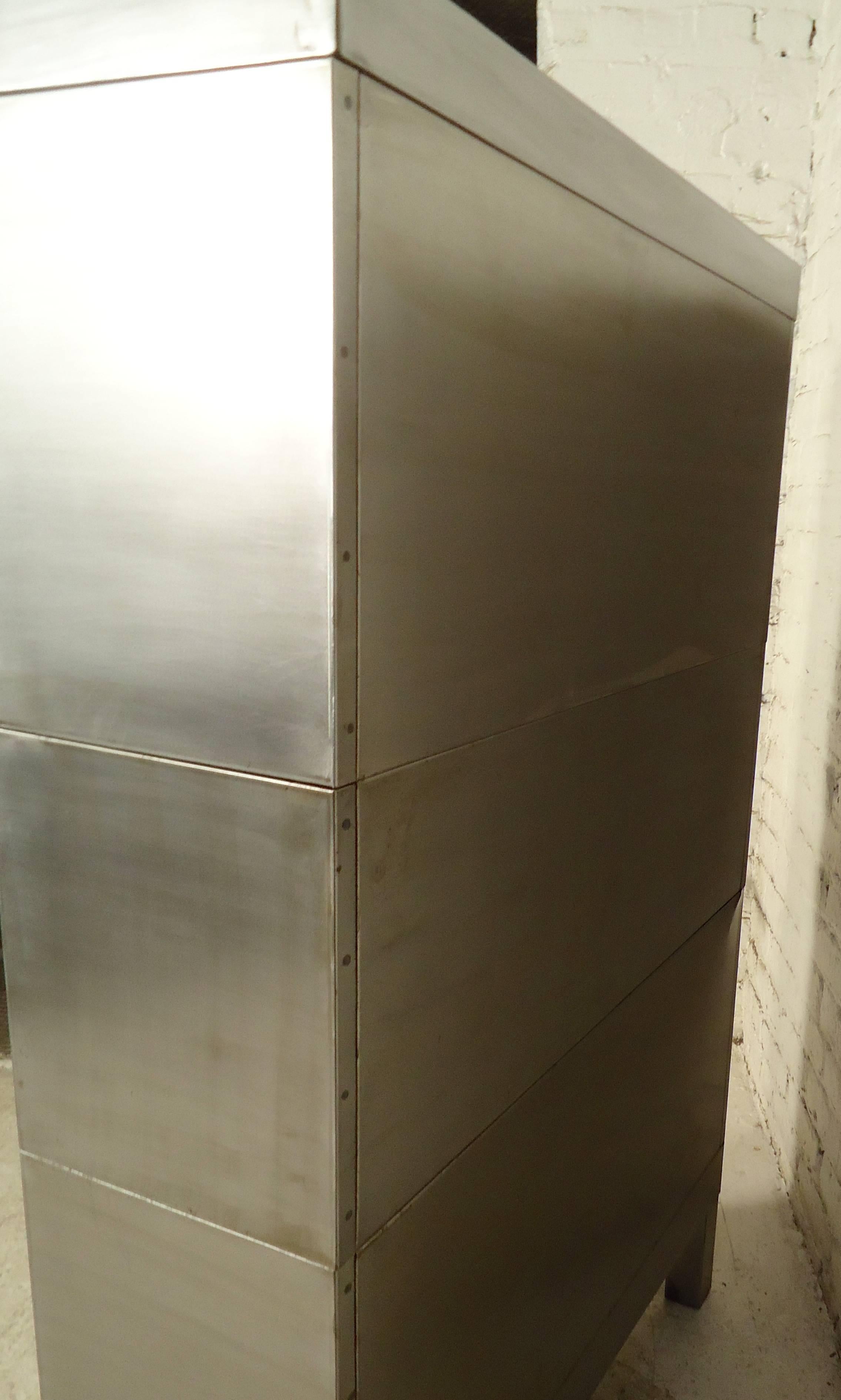Striking Metal Barrister Bookcase 2