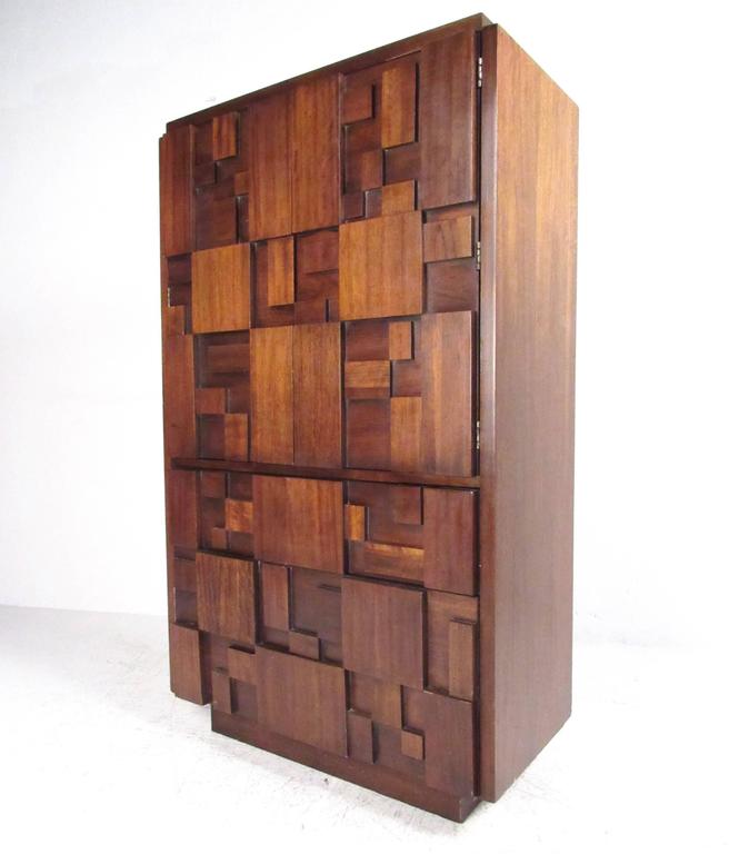 Mid Century Modern Brutalist Bedroom Set by Lane at 1stdibs Mid Century Modern Brutalist Bedroom Set by Lane at 1stdibs