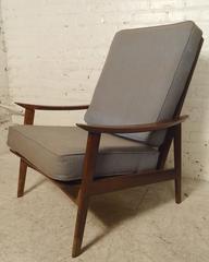 Mid-Century Modern Rocking Chair and Armchair