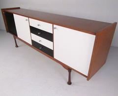 Checker Front Italian Modern Sideboard, circa 1964