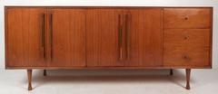 Mid-Century Modern Walnut Credenza