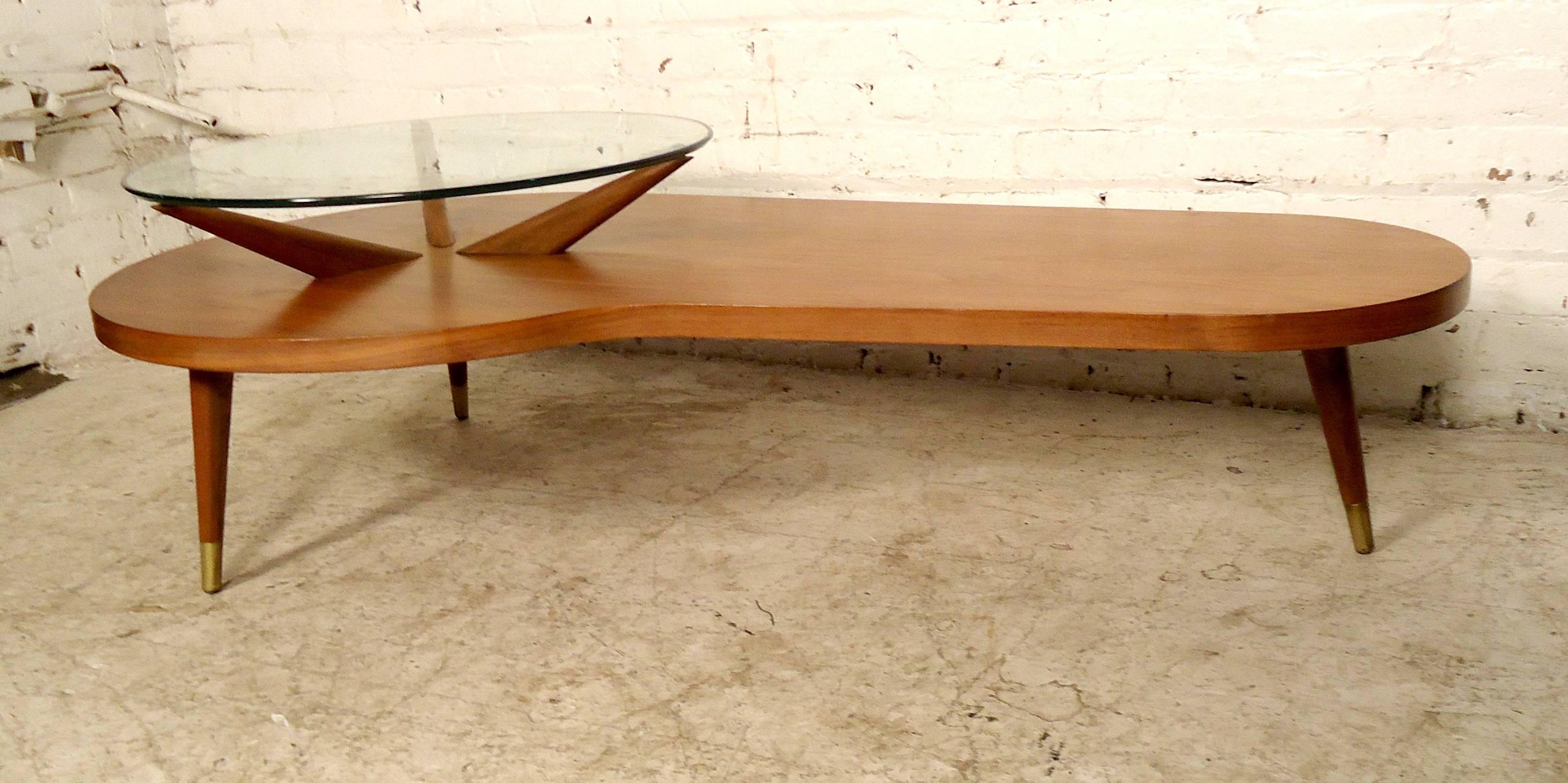 two tier coffee table