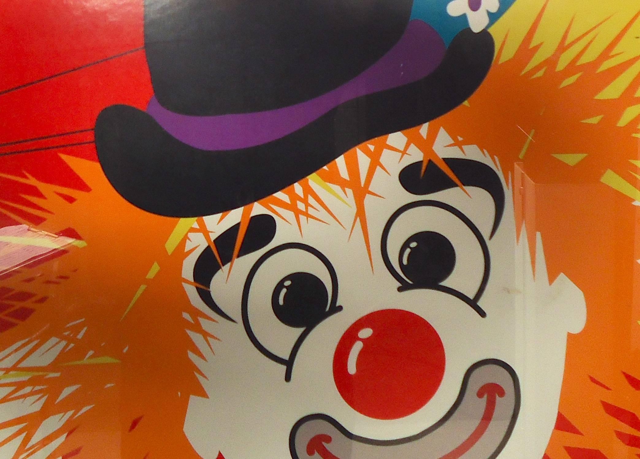 Fun and colorful clown poster made for the annual Herman Miller picnic. Great pop-art style.

(Please confirm item location NY or NJ with dealer).
    
