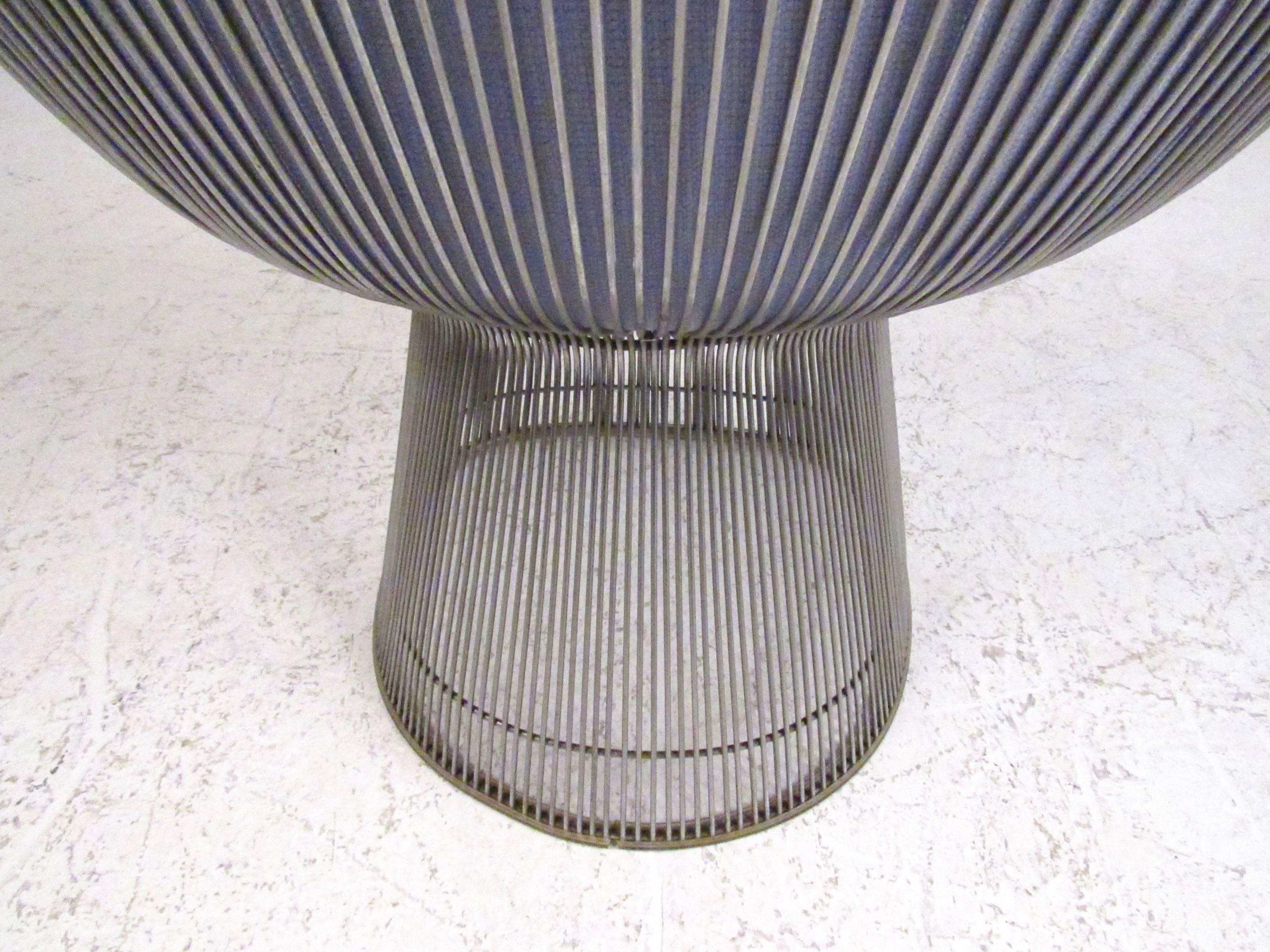 20th Century Pair of Vintage Modern Warren Platner Lounge Chairs for Knoll