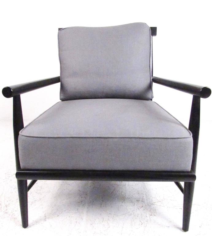 Unusual Pair of Modern Lounge Chairs at 1stdibs