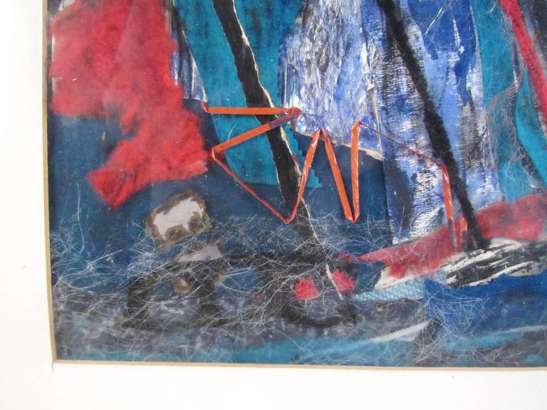 Colorful Modern Collage Wall Art For Sale at 1stDibs