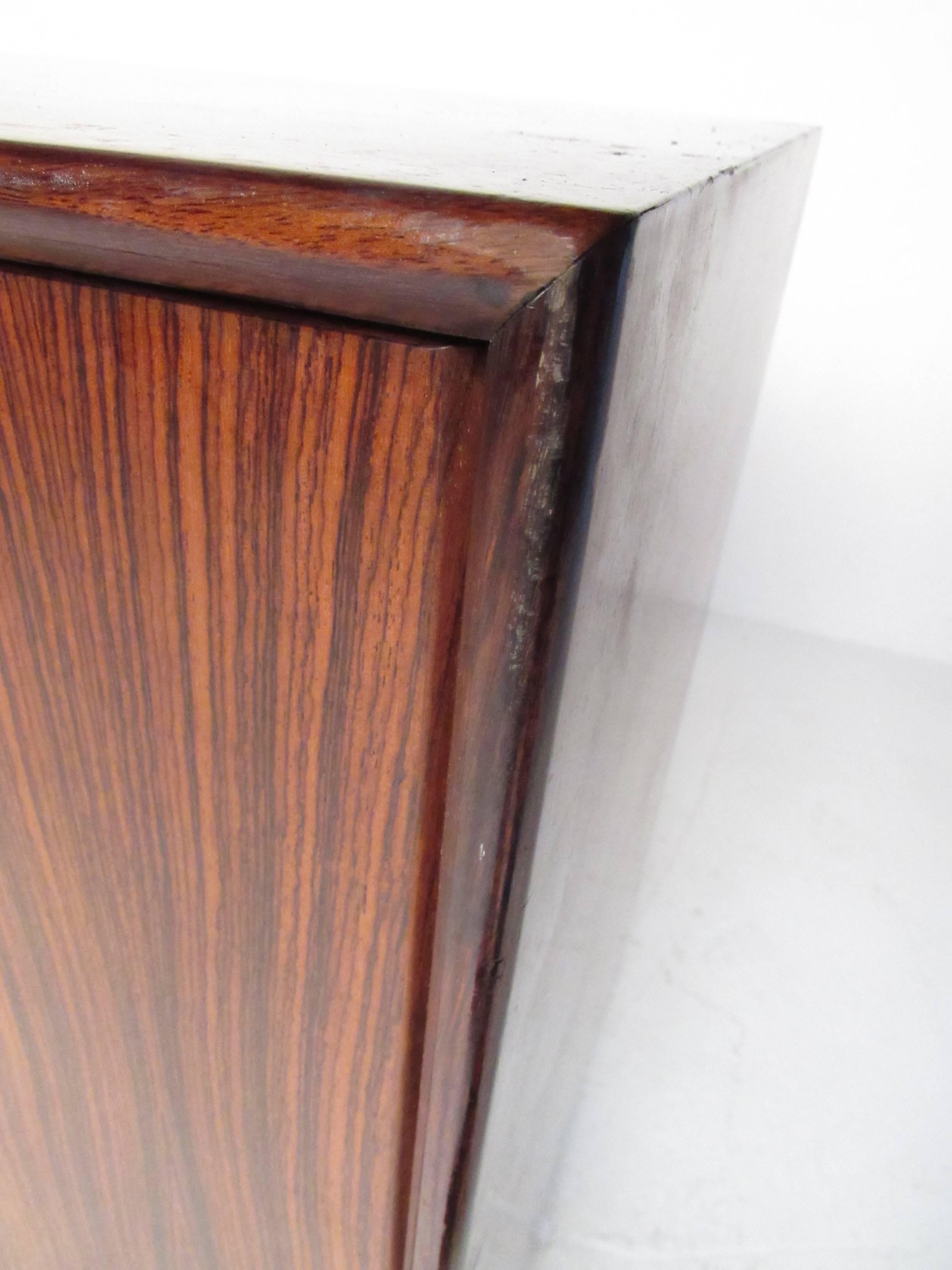 Wood Scandinavian Modern Rosewood Sideboard For Sale