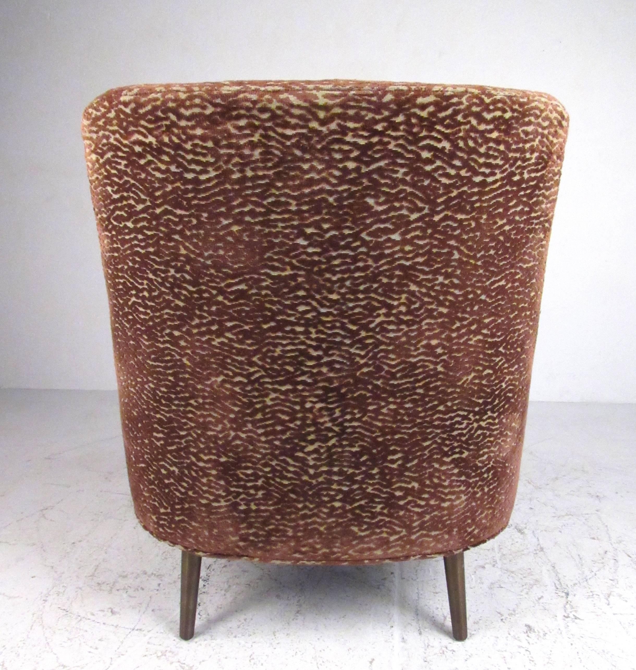 Paar Dunbar-Sessel ohne Armlehne im Vintage-Stil von Edward Wormley (Polster)