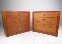 Pair of "Captain Line" Mid-Century Dressers by D-Scan