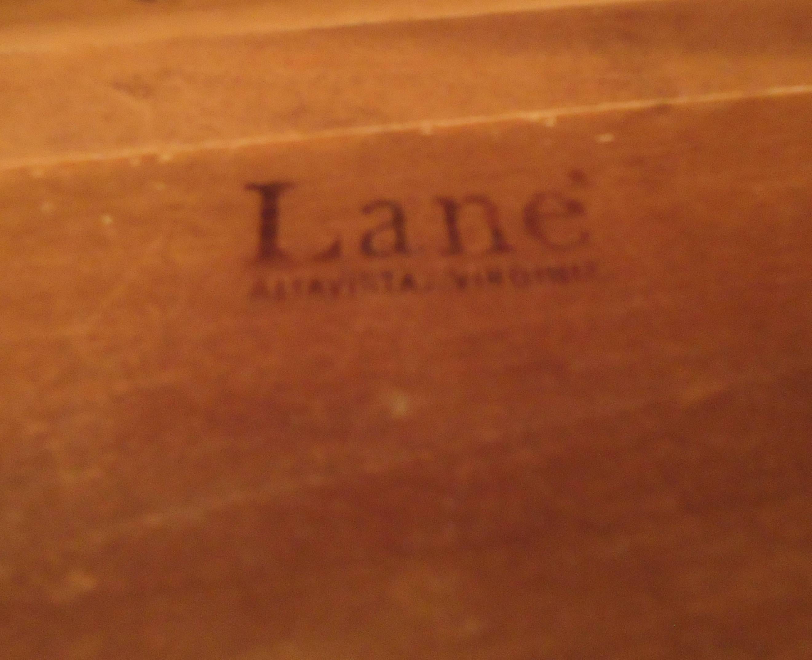 lane mcm coffee table