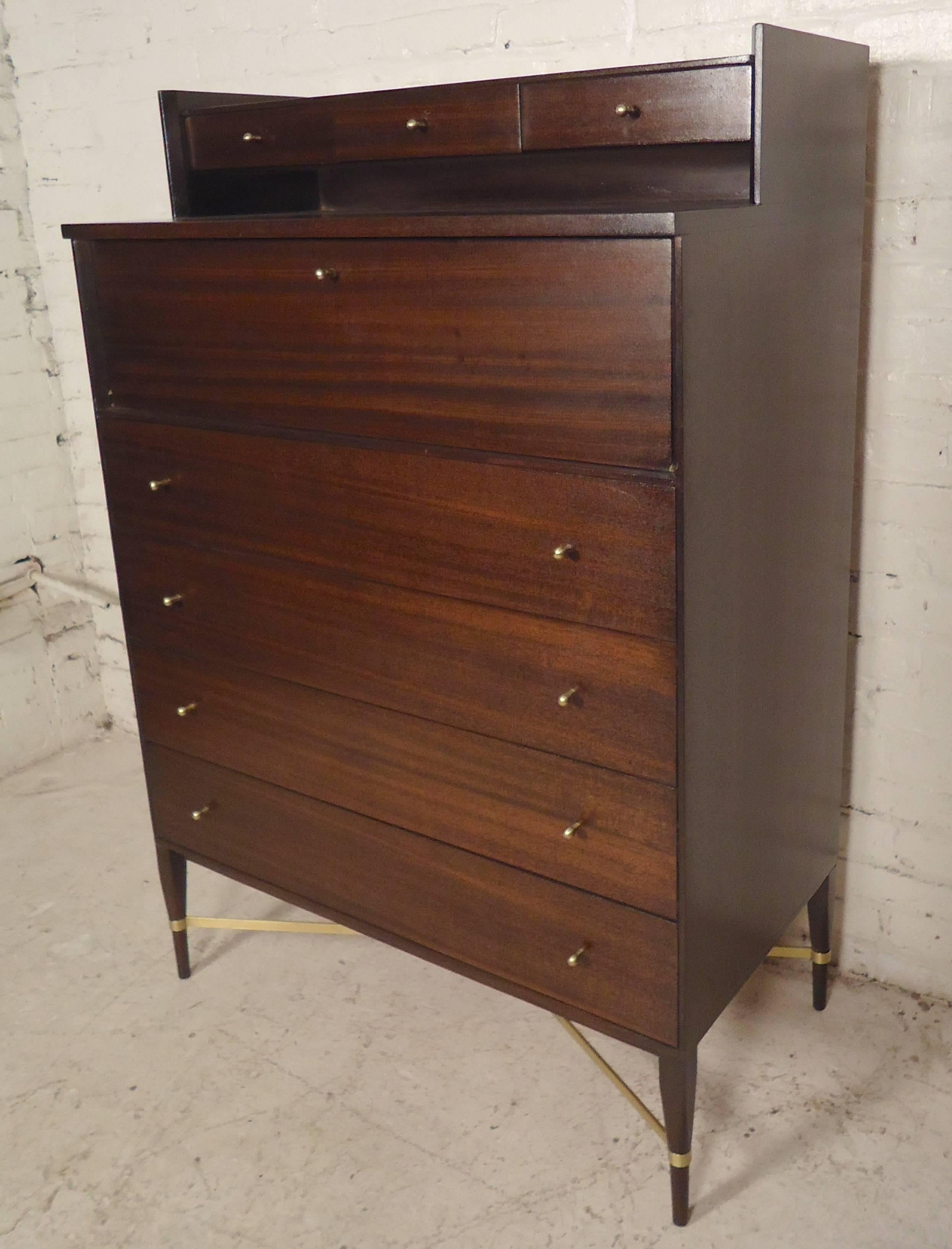 Mid-Century Gentleman's Chest by Paul McCobb In Good Condition In Brooklyn, NY