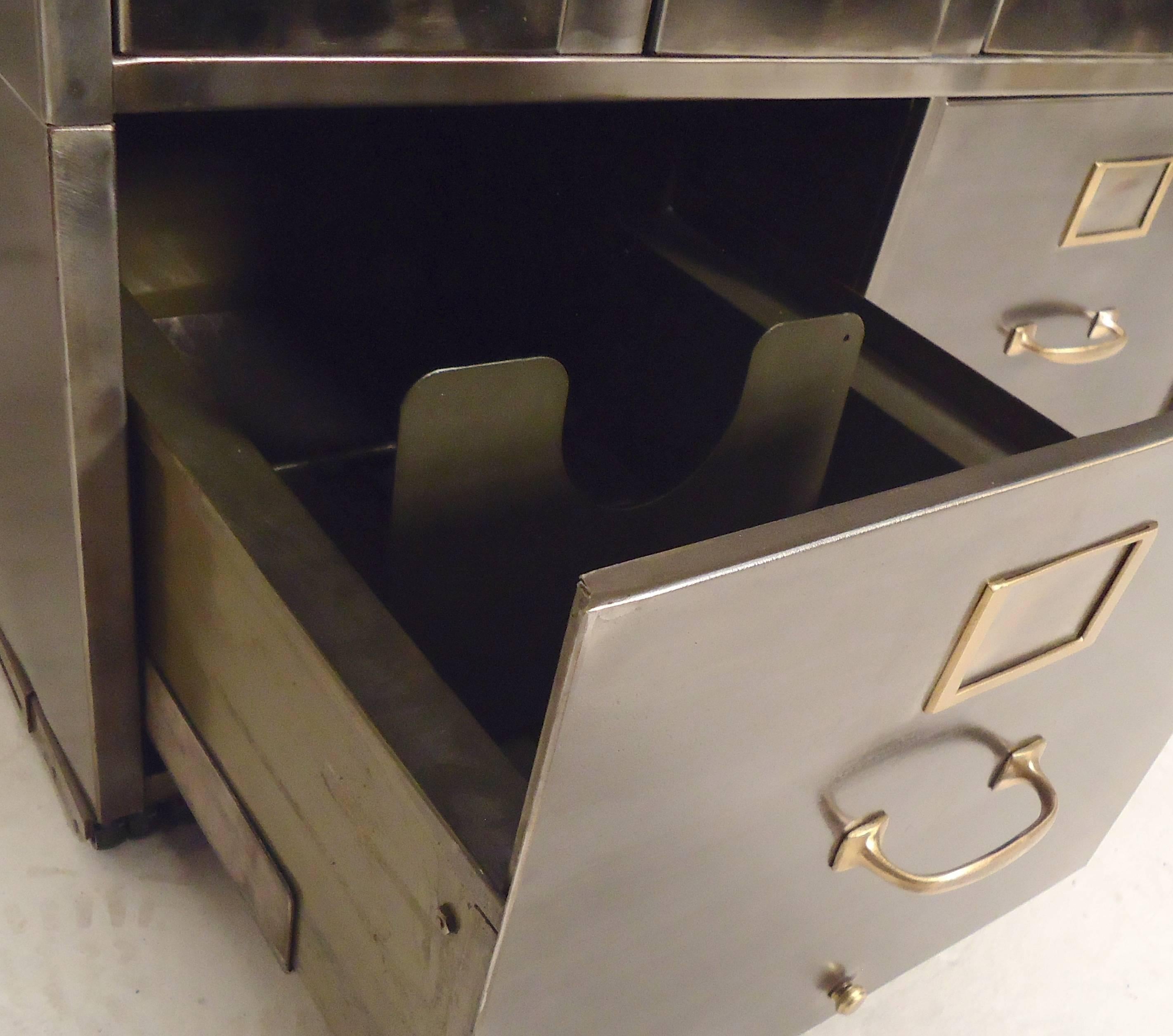 Metal Impressive Stack File Cabinet
