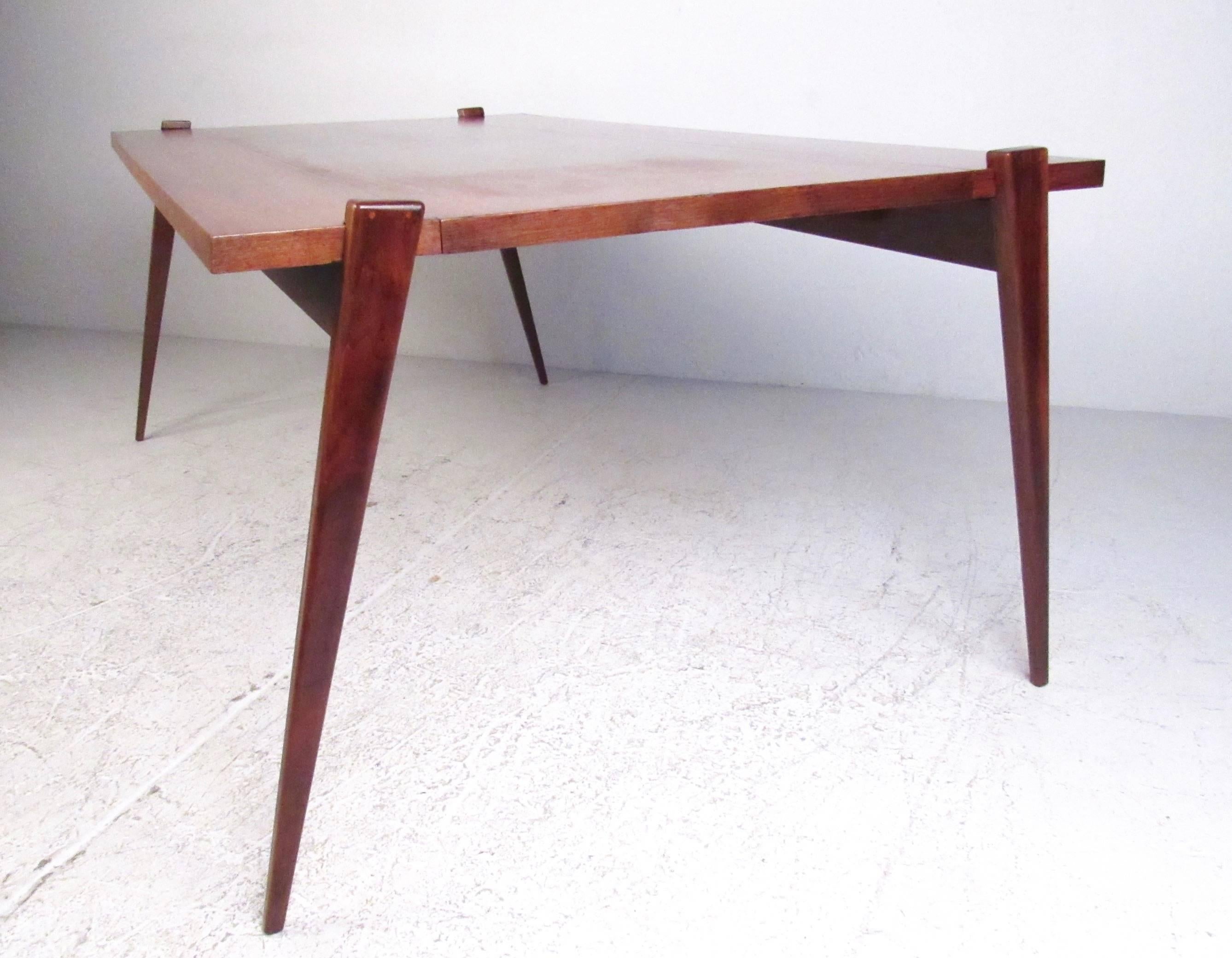 Mid-Century Expandable Dining Table by Phillip Enfield 2