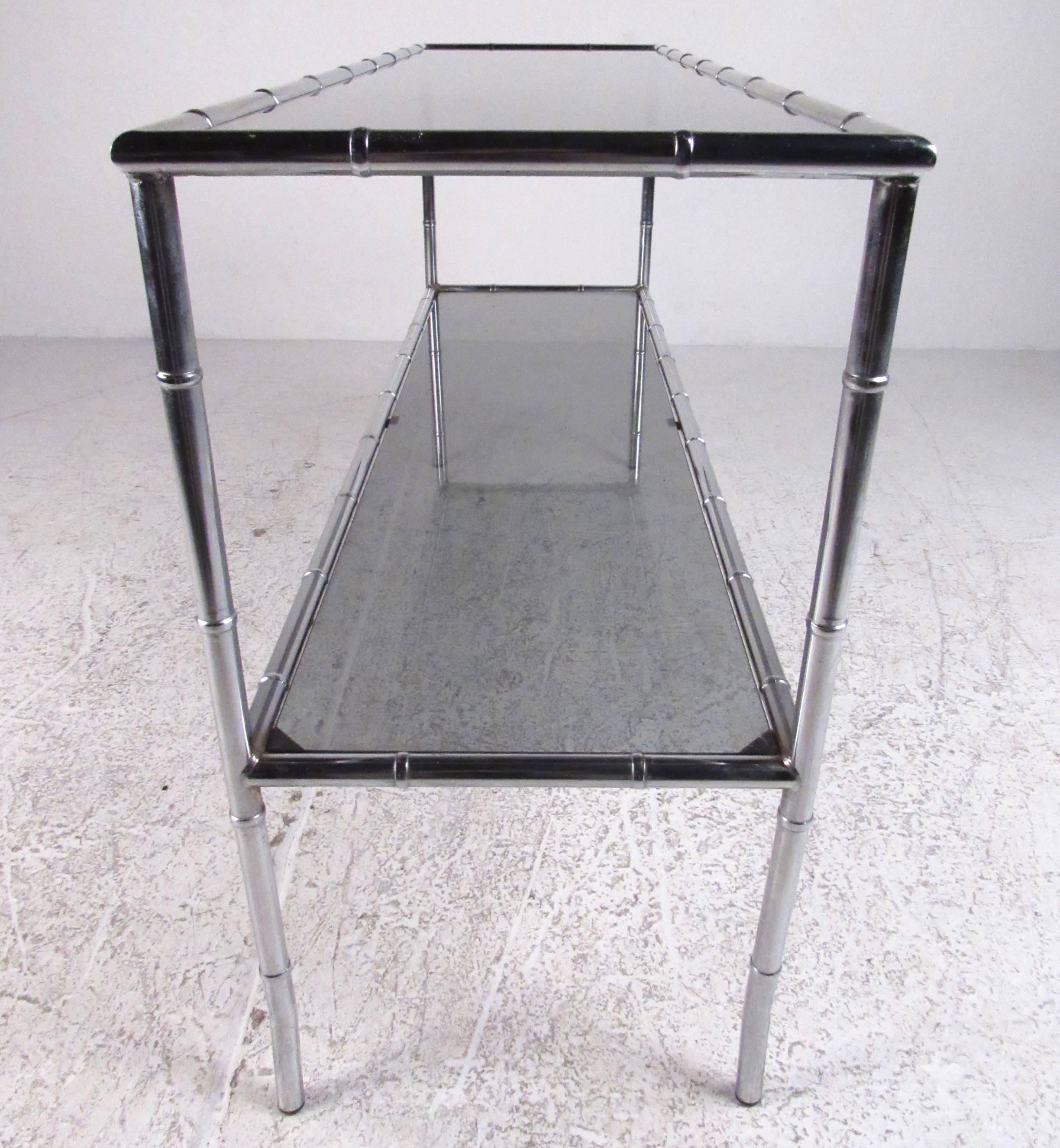 Mid-Century Modern Stylish Modern Decorator Style Console Table