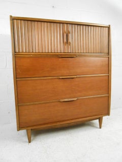 Mid-Century Modern Kent Coffey "The Cadence" High Boy Dresser