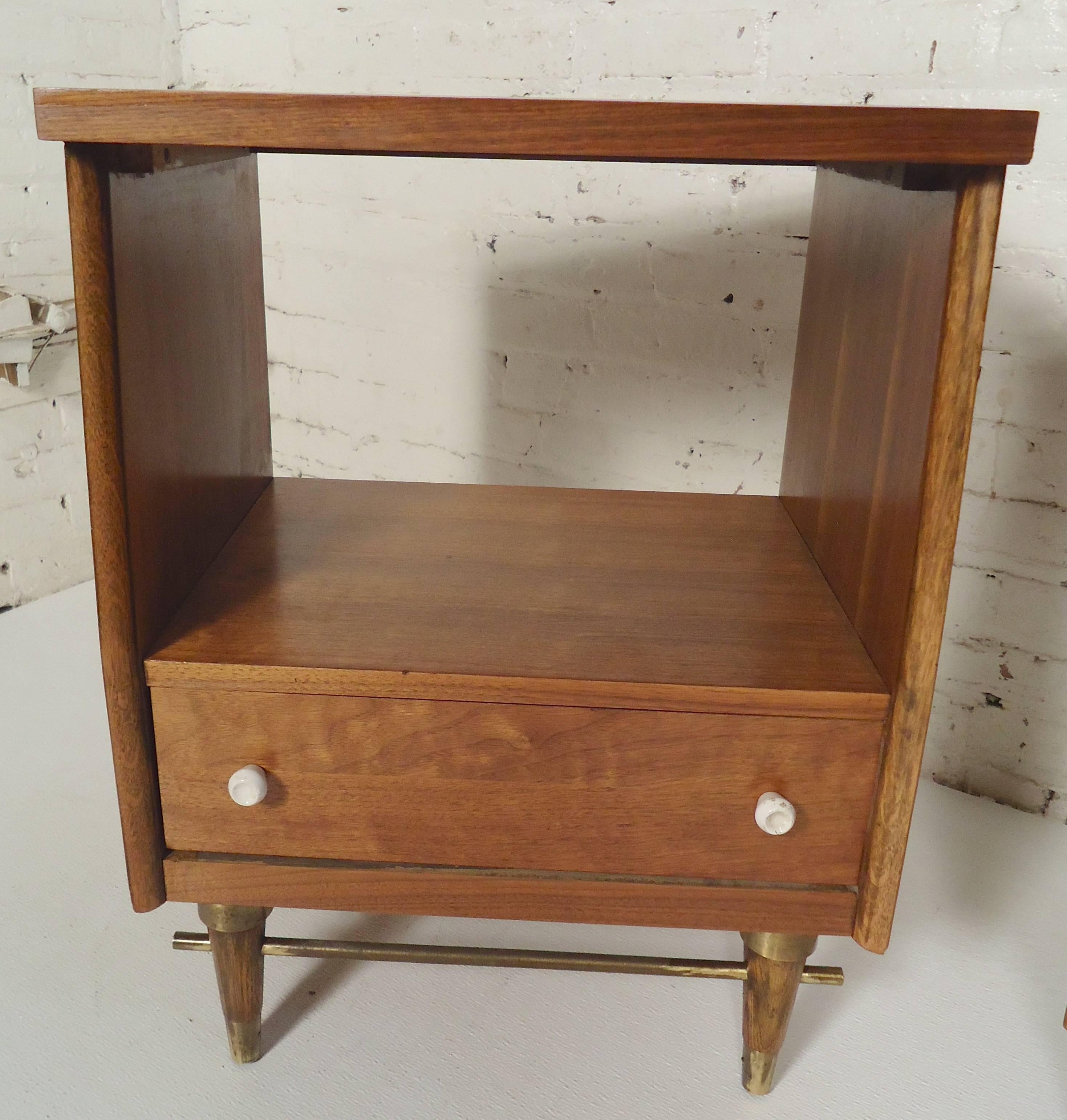 Mid-Century Modern Bedside Tables 2