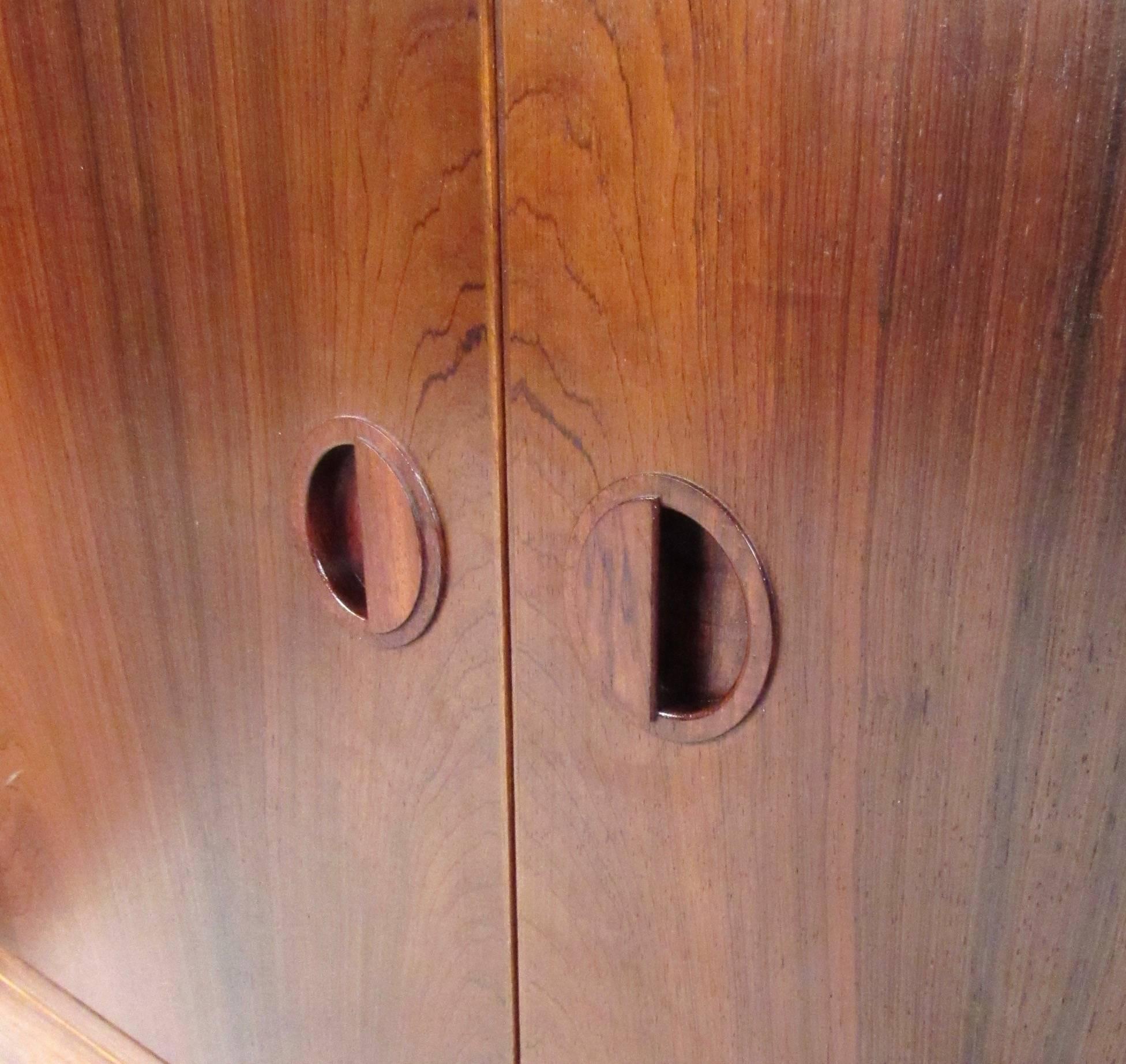 Danish Hansen & Guldborg Designed Rosewood Cabinets For Sale