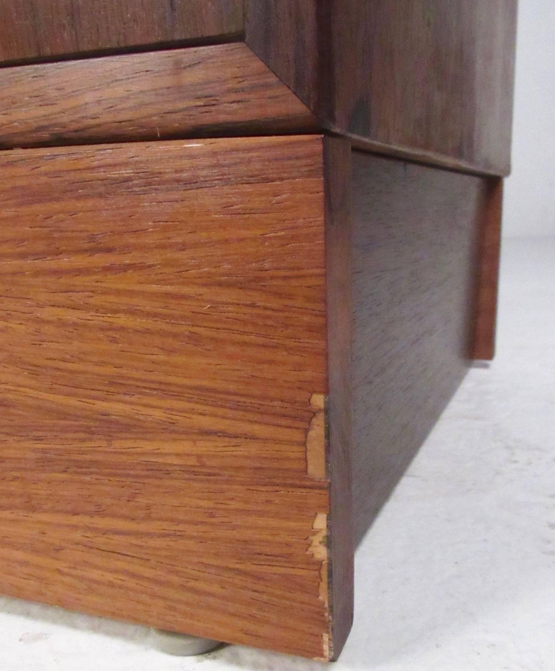 Hansen & Guldborg Designed Rosewood Cabinets In Good Condition For Sale In Brooklyn, NY