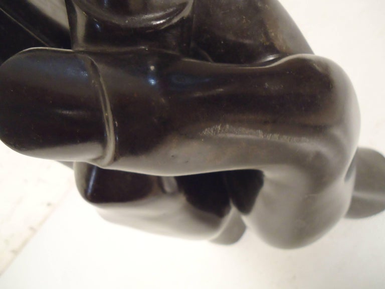 20th Century Large Marble Sculpted Hands
